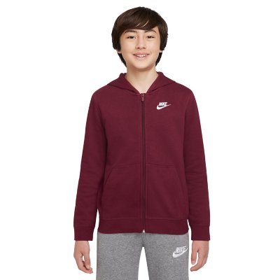 sweatshirt zippé à capuche garçon b nsw ie fz club