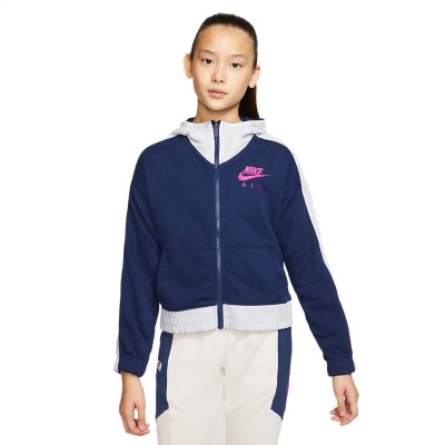 sweatshirt zippé à capuche enfant air