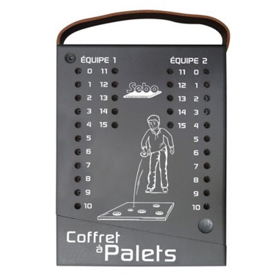 palet coffret vide pour palets