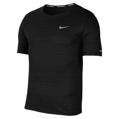 tee-shirt de running à manches courtes homme dri-fit miler
