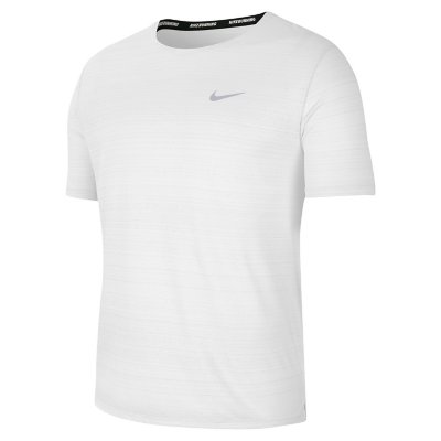 tee-shirt de running à manches courtes homme dri-fit miler