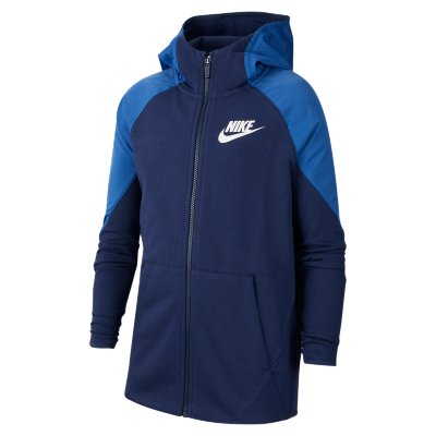 sweatshirt zippé à capuche garçon nike sportswear big kids' (boys') f