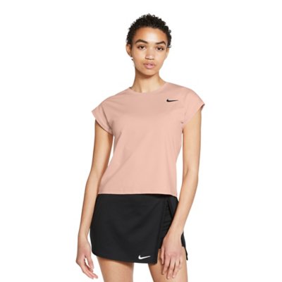 tee-shirt de tennis femme nikecourt victory women's short-sle