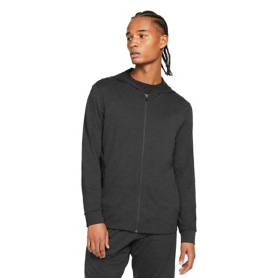 sweatshirt zippé à capuche homme yoga dri-fit