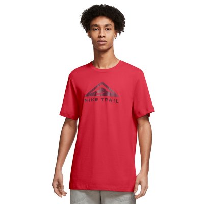 tee-shirt de trail à manches courtes homme dri-fit