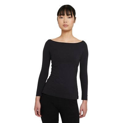 sweatshirt de training femme yoga luxe women's long-sleeve