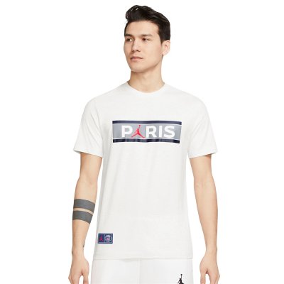 tee-shirt de football homme psg wordmark