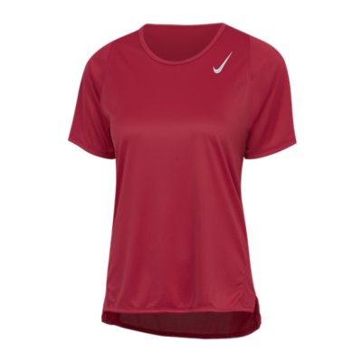 tee-shirt de running à manches courtes femme dri-fit race