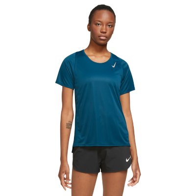 tee-shirt de running à manches courtes femme dri-fit race