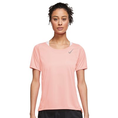 tee-shirt de running à manches courtes femme dri-fit race
