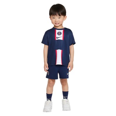ensemble de football bébé psg domicile 22/23