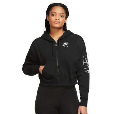 sweatshirt zippé à capuche femme nike air full-zip fleece