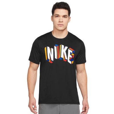 tee-shirt de training à manches courtes homme m np df hpr dry