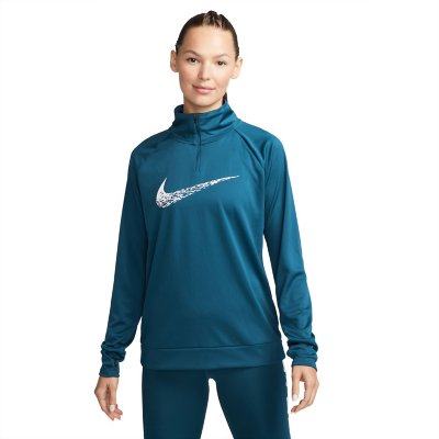 tee-shirt de running à manches longues femme swoosh mdlyr