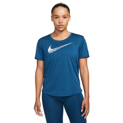 tee-shirt de running à manches courtes femme swoosh run