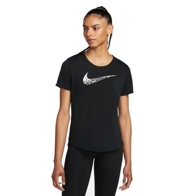 tee-shirt de running à manches courtes femme swoosh run