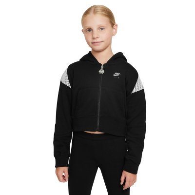 sweatshirt zippé à capuche fille air big kids