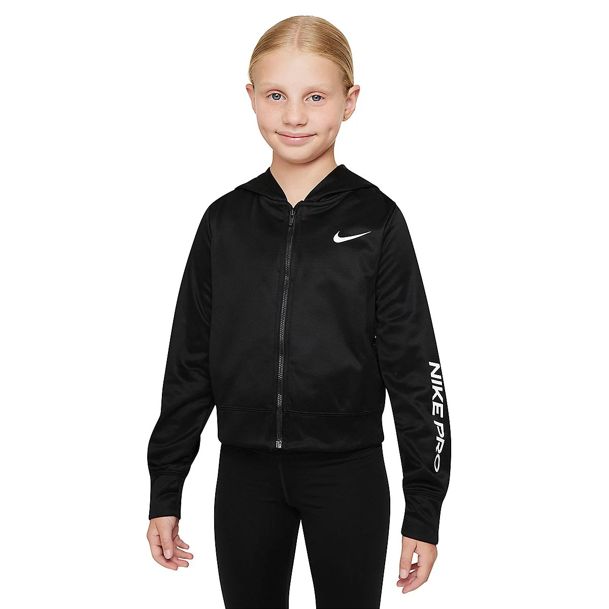 sweatshirt zippé fille pro therma-fit big kids