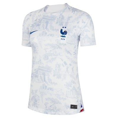 maillot de football femme equipe de france extérieur 2022