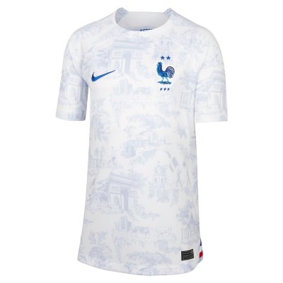 maillot de football enfant equipe de france extérieur 2022