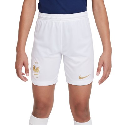 short de football enfant equipe de france domicile 2022