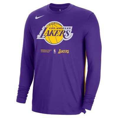 tee-shirt de basketball homme los angeles lakers men's nike dri-f