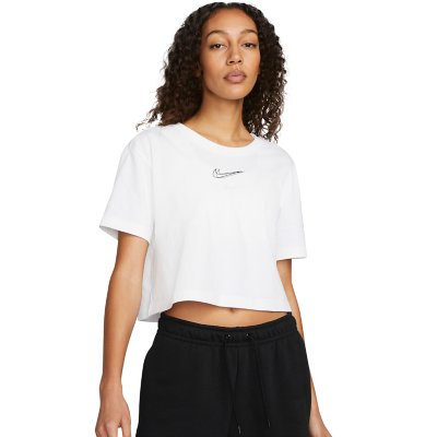tee-shirt à manches courtes femme crop ss