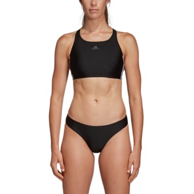 Maillot De Bain 2 Pièces Femme 3 Stripes NOIR ADIDAS