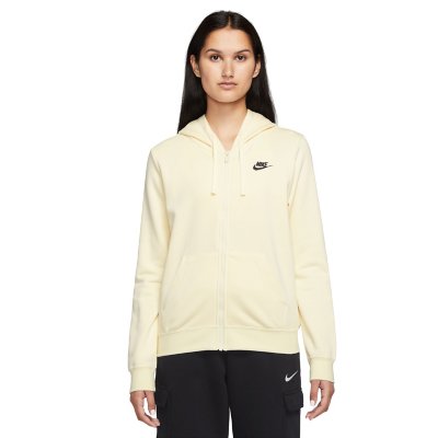 sweatshirt zippé à capuche femme club