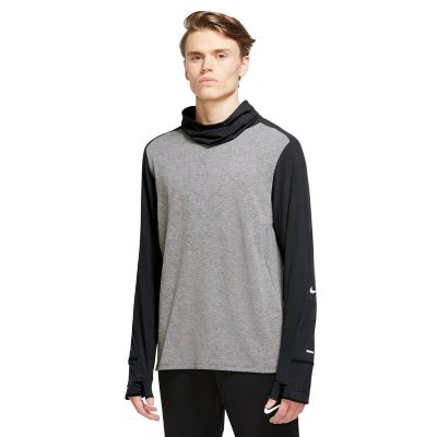 tee-shirt de running à manches longues homme therma fit sphere element