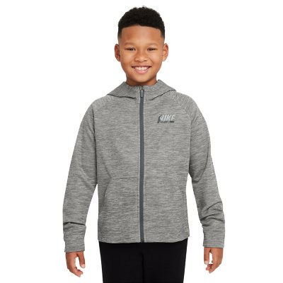 sweatshirt zippé à capuche garçon therma-fit