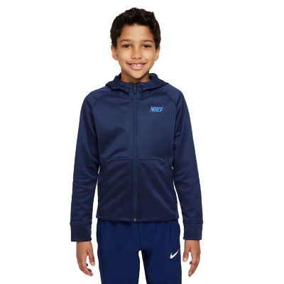 sweatshirt zippé à capuche garçon therma-fit
