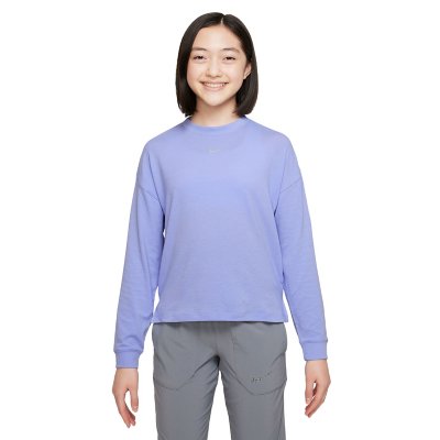 tee-shirt à manches longues fille yoga dri-fit big kids