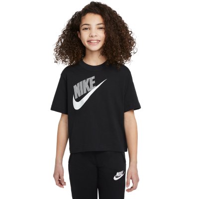 tee-shirt à manches courtes fille essntl boxy dnc