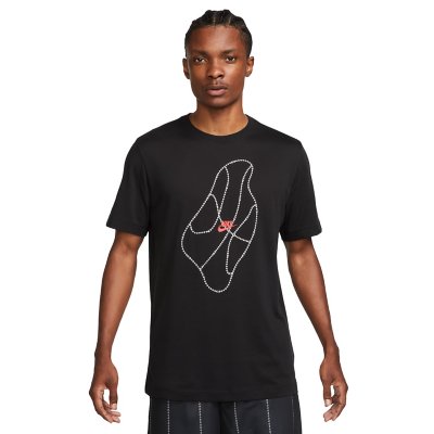 tee-shirt de basketball homme m nk df tee ssnl expl eng