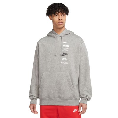 sweatshirt à capuche homme club fleece+ brushed-bac