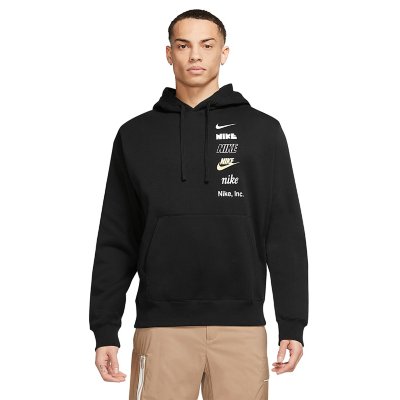 sweatshirt à capuche homme club fleece+ brushed-bac