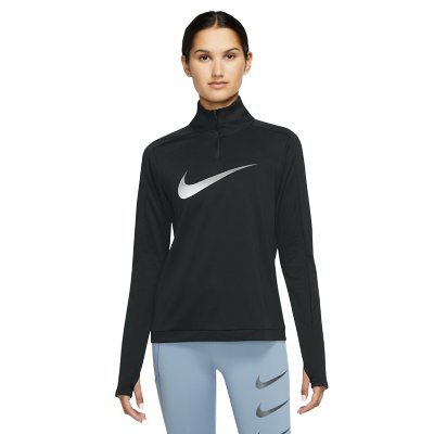 tee-shirt de running à manches longues femme swoosh