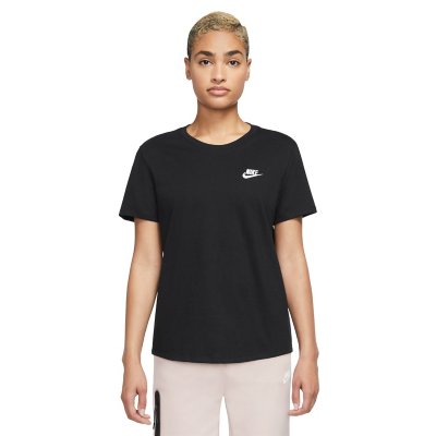 tee-shirt à manches courtes femme nike sportswear club essentials