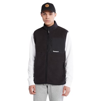 blouson sans manche homme yc sherpa fleece vest
