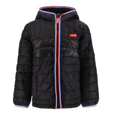 blouson garçon lvb color block mid wt puffer