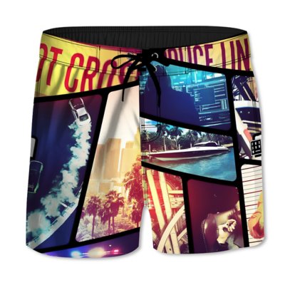 short de bain homme boardshort court