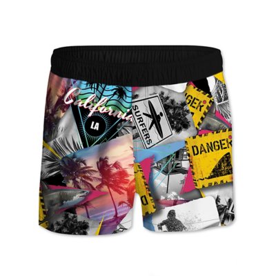short de bain bébé boardshort court