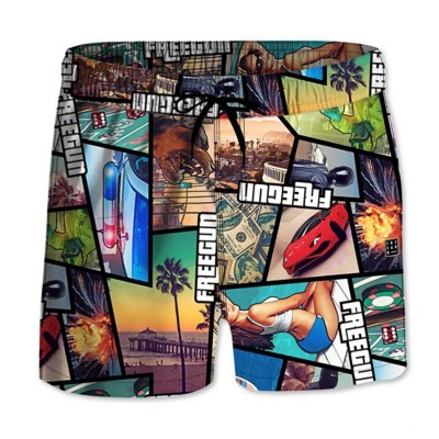 short de bain garçon boardshort court