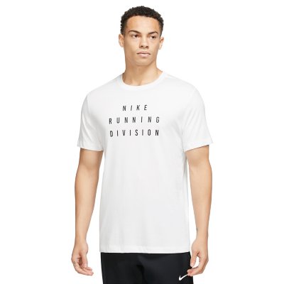 tee-shirt de running à manches courtes homme dri fit run division