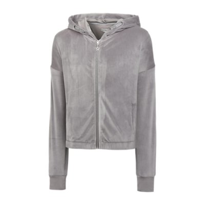 sweatshirt zippé à capuche fille rafi