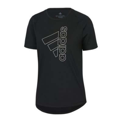 tee-shirt de training à manches courtes femme tech bos tee