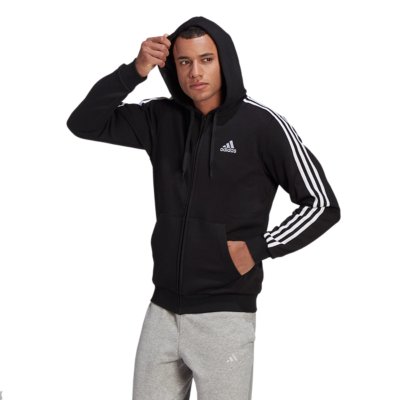 sweatshirt zippé à capuche homme m 3s fl fz hd