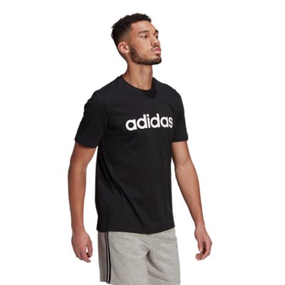 tee-shirt à manches courtes homme essentials embroidered linear logo