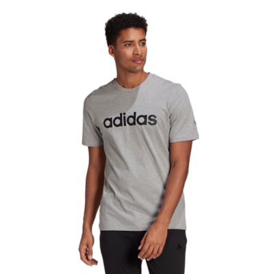 tee-shirt à manches courtes homme essentials embroidered linear logo